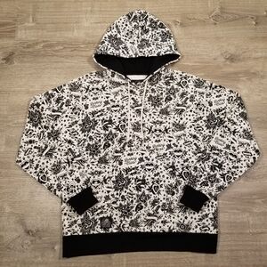 Lurking Class By Sketchy Tank Tattoo All Over Print Hoodie Size Small Mens Rare